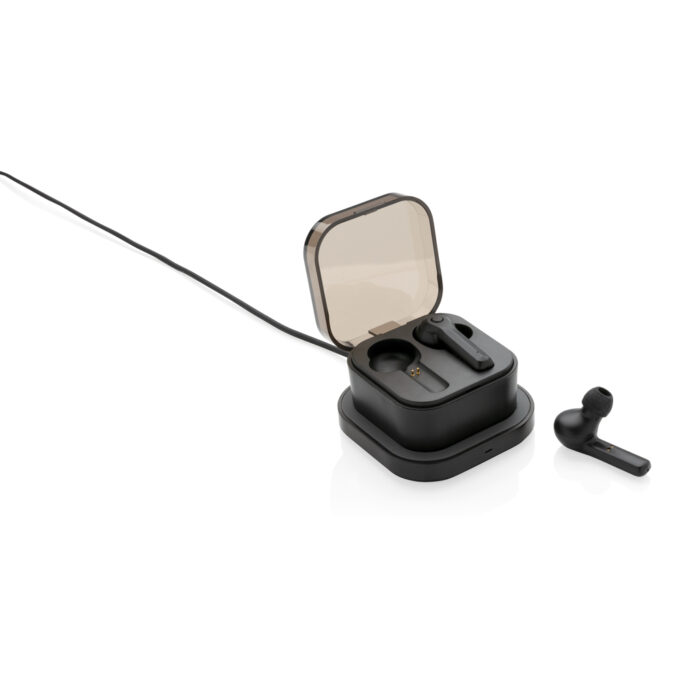 TWS fülhallgató vezeték nélküli töltős tartóval
