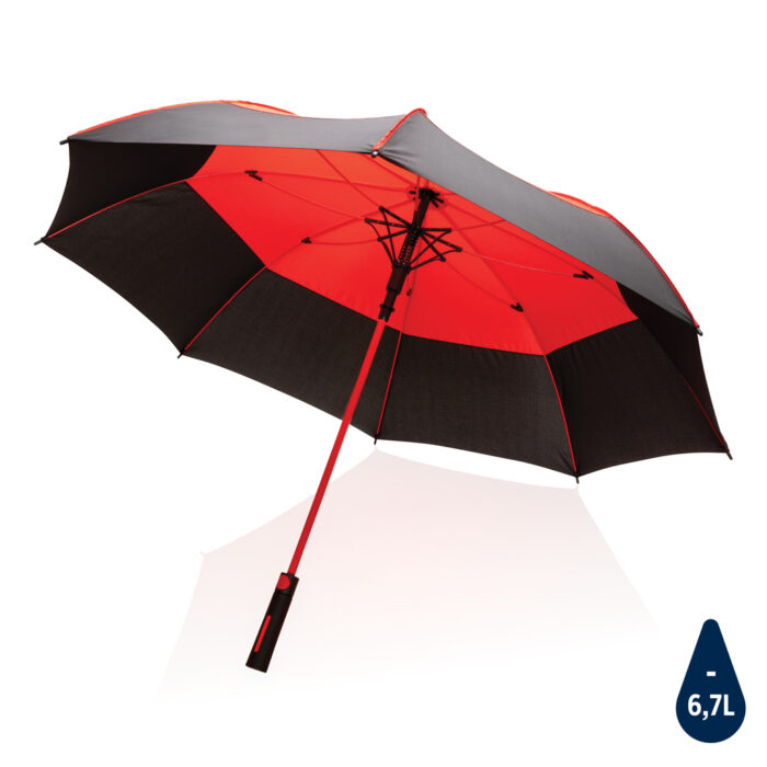 27"-es Impact AWARE RPET félautomata viharálló esernyő 190T