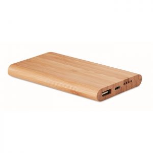 Bambusz 4000 mAh powerbank